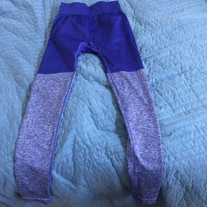 Two Toned Blue Gymshark Leggings